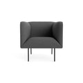 Dandy Lounge Chair by Blu Dot in Gabro Grey, upholstery detail