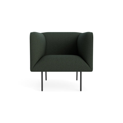 Dandy Lounge Chair by Blu Dot in Vos Evergreen, upholstery detail
