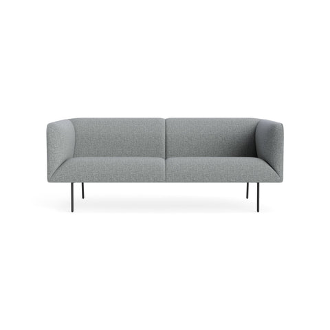 Dandy 86" Sofa by Blu Dot in Kvadrat Guest Grey Blue, upholstery detail