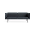 Dandy 86" Sofa by Blu Dot in Ink Leather, upholstery detail