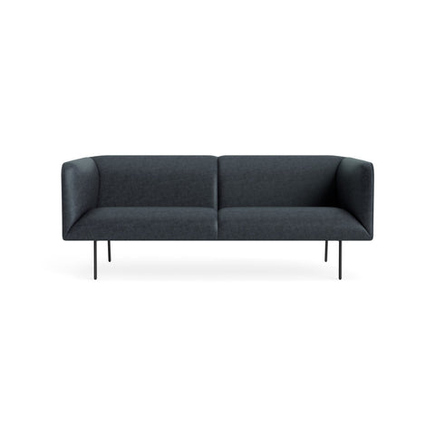 Dandy 86" Sofa by Blu Dot in Ink Leather, upholstery detail