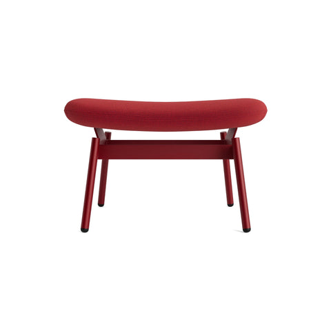 Field Ottoman by Blu Dot in Maharam Mode In Kermes, upholstery detail