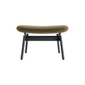 Field Ottoman by Blu Dot in Moss Velvet, upholstery detail