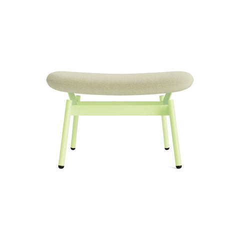 Field Ottoman by Blu Dot in Maharam Mode In Yucca, upholstery detail