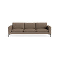New Standard 104" Sofa by Blu Dot in Kvadrat Autumn Cardamom with Black legs, upholstery detail