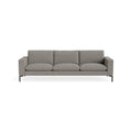 New Standard 104" Sofa by Blu Dot in Sanford Black with Black legs, upholstery detail