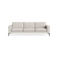 New Standard 104" Sofa by Blu Dot in Slyvan Bone with Black legs, upholstery detail