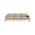 New Standard 104" Sofa by Blu Dot in Kelso Camel with Black legs, upholstery detail