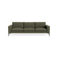 New Standard 104" Sofa by Blu Dot in Kvadrat Guest Fatigue with Black legs, upholstery detail