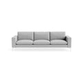 New Standard 104" Sofa by Blu Dot in Maharam Mode In Intaglio with White legs, upholstery detail