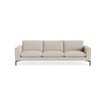 New Standard 104" Sofa by Blu Dot in Sanford Linen with Black legs, upholstery detail