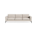 New Standard 104" Sofa by Blu Dot in Landa Stone with Black legs, upholstery detail