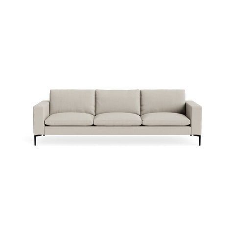 New Standard 104" Sofa by Blu Dot in Kelso Sand with Black legs, upholstery detail