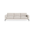 New Standard 104" Sofa by Blu Dot in Vos Bone with Black legs, upholstery detail