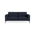 New Standard 78" Sofa by Blu Dot in Kvadrat Autumn Navy with Black legs, upholstery detail