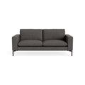 New Standard 78" Sofa by Blu Dot in Kelso Charcoal with Black legs, upholstery detail