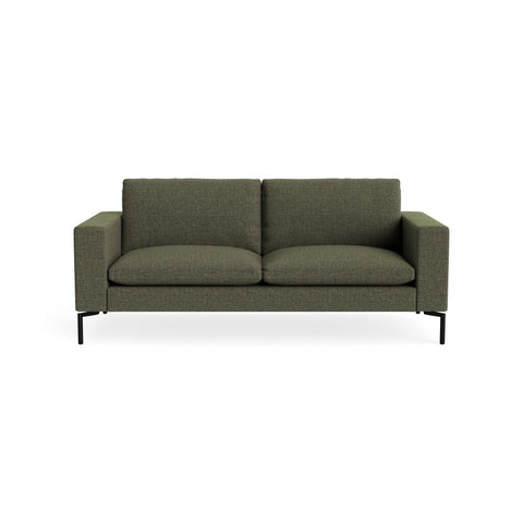 New Standard 78" Sofa by Blu Dot in Kvadrat Guest Fatigue with Black legs, upholstery detail