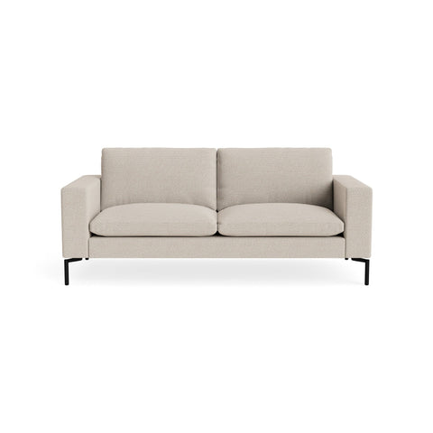 New Standard 78" Sofa by Blu Dot in Sanford Linen with Black legs, upholstery detail