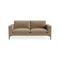New Standard 78" Sofa by Blu Dot in Otter Velvet with Black legs, upholstery detail