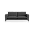 New Standard 78" Sofa by Blu Dot in Maharam Meld In Panda with Black legs, upholstery detail