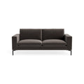 New Standard 78" Sofa by Blu Dot in Storm Velvet with Black legs, upholstery detail