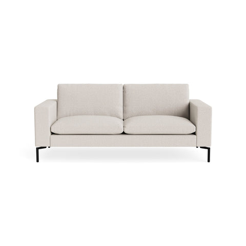 New Standard 78" Sofa by Blu Dot in Vos Bone with Black legs, upholstery detail