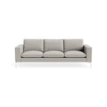 New Standard 92" Sofa by Blu Dot in Maharam Mode In Clavicle with White legs, upholstery detail