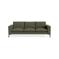 New Standard 92" Sofa by Blu Dot in Kvadrat Guest Fatigue with Black legs, upholstery detail