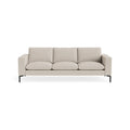 New Standard 92" Sofa by Blu Dot in Sanford Linen with Black legs, upholstery detail