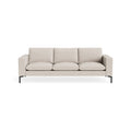 New Standard 92" Sofa by Blu Dot in Landa Stone with Black legs, upholstery detail