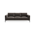 New Standard 92" Sofa by Blu Dot in Storm Velvet with Black legs, upholstery detail