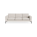 New Standard 92" Sofa by Blu Dot in Vos Bone with Black legs, upholstery detail