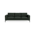 New Standard 92" Sofa by Blu Dot in Vos Evergreen with Black legs, upholstery detail