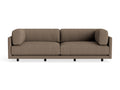 Sunday 102" Sofa by Blu Dot, three-seat with bolster cushions, in Kvadrat Autumn Cardamom
