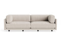 Sunday 102" Sofa by Blu Dot, three-seat with bolster cushions, in Sylvan Bone