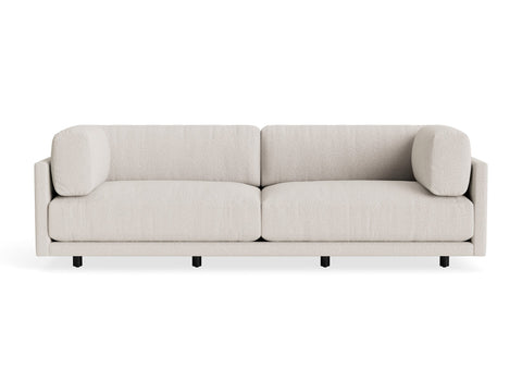 Sunday 102" Sofa by Blu Dot, three-seat with bolster cushions