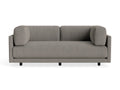 Sunday 82" Sofa by Blu Dot in Kelso Charcoal, three-seat with bolster cushions