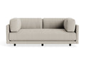 Sunday 82" Sofa by Blu Dot in Slyvan Bone, three-seat with bolster cushions