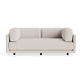 Sunday 82" Sofa by Blu Dot in Vos Bone, three-seat with bolster cushions