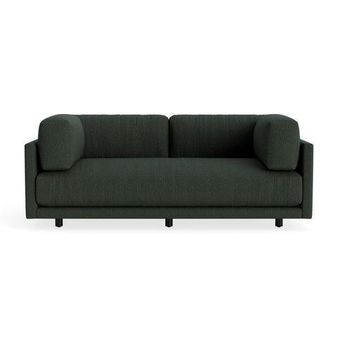 Sunday 82" Sofa by Blu Dot in Vos Evergreen, three-seat with bolster cushions