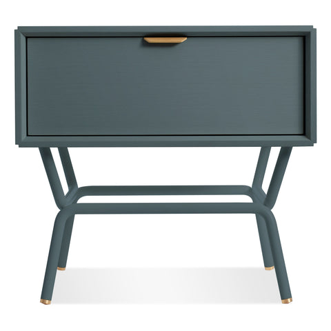 Dang 1 Drawer Nightstand by Blu Dot in marine blue