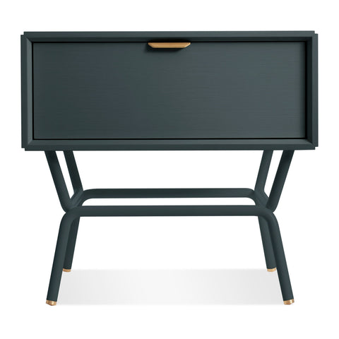 Dang 1 Drawer Nightstand by Blu Dot in navy green