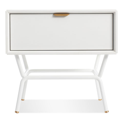 Dang 1 Drawer Nightstand by Blu Dot in white