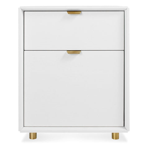 Dang File Pedestal by Blu Dot in white
