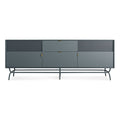 Dang 2 Door / 2 Drawer Console by Blu Dot in marine blue