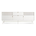 Dang 2 Door / 2 Drawer Console by Blu Dot in white