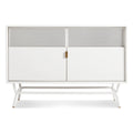 dang media cabinet by Blu Dot in white 