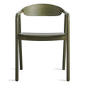 dibs mid century modern dining chair by blue dot in loden