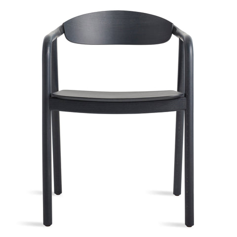 dibs mid century modern dining chair by blue dot in midnight