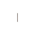 DK3 Royal System wall rail in smoked oak, 27.6" long, on a white background